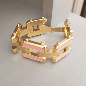 CAbi Pink & Gold Chunky bracelet